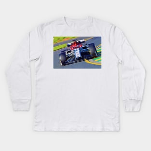 Kimi Raikkonen Kids Long Sleeve T-Shirt